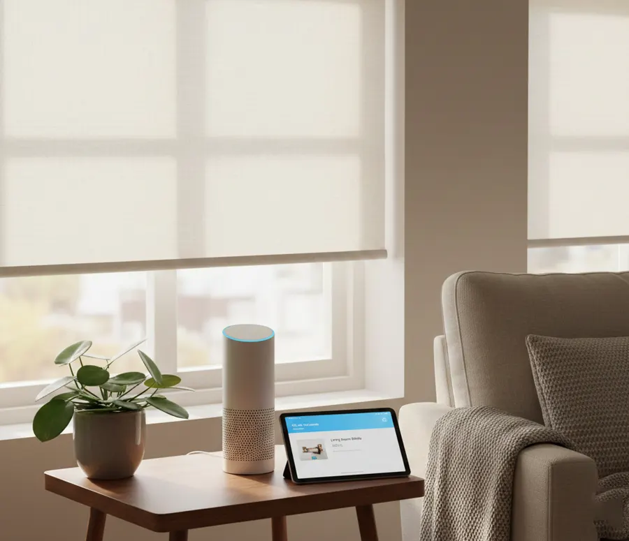 Rollers Motorizados Smart compatibles con Alexa